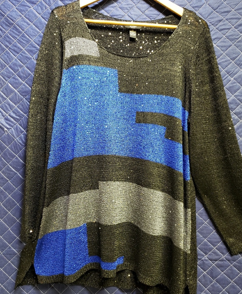 Alfani Sequin Sweater